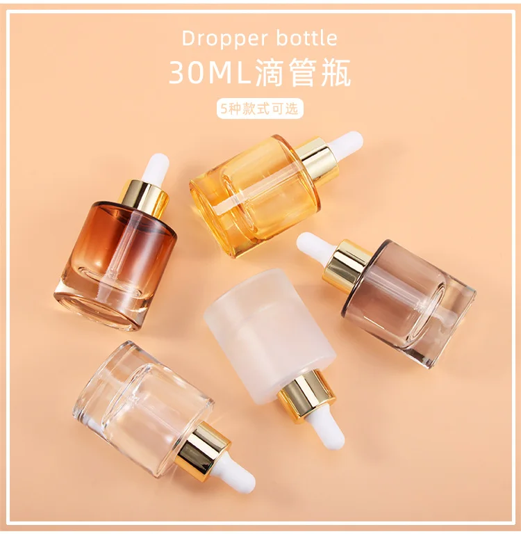 Стеклянная бутылка для масла,  – обзор и цена Luxury Skincare Packaging